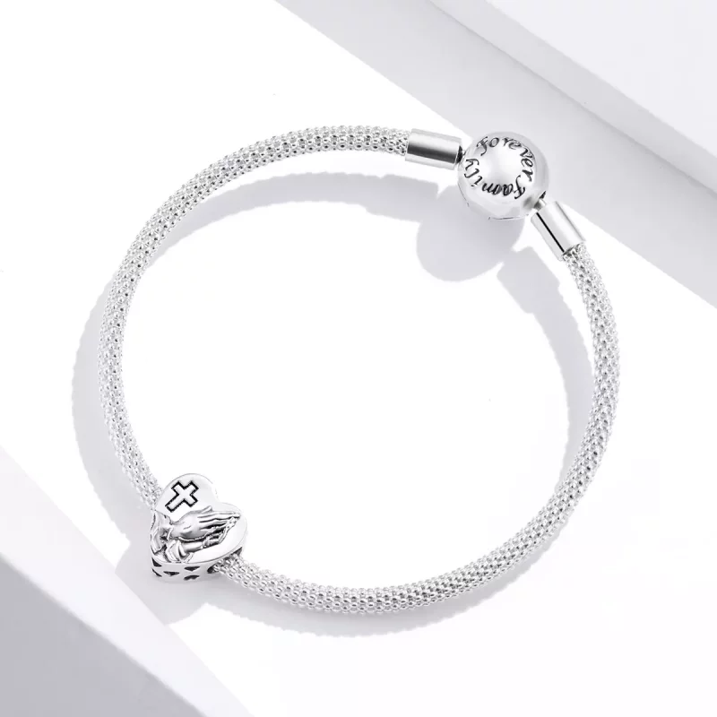 (afbeelding voor) Pandora Style Geloof Bedel - BSC317 - Bekijken 4