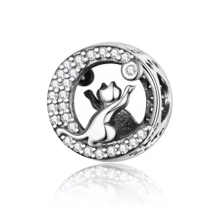 Pandora Style Gelukkig Katje Bedel - SCC1203 (afbeelding voor) Pandora Style Gelukkig Katje Bedel - SCC1203