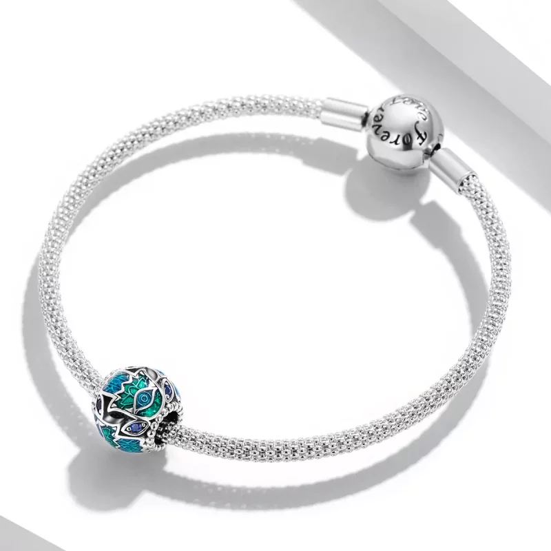 (afbeelding voor) Pandora Style Gelukkige Hand Bedel - BSC565 - Bekijken 3
