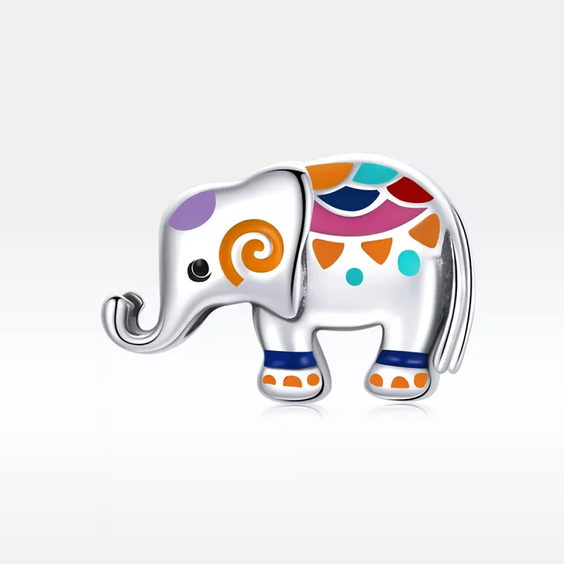 (afbeelding voor) Pandora Style Gelukkige Olifant Bedel - SCC1790 - Bekijken 5