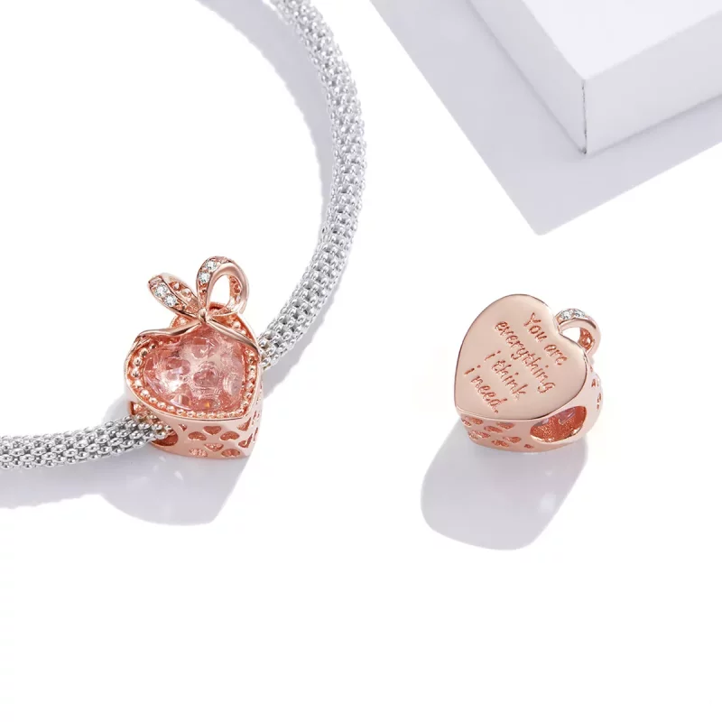 (afbeelding voor) Pandora Style Geschenk van liefde Bedel - BSC398 - Bekijken 4