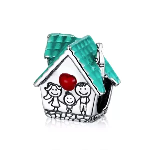 (afbeelding voor) Pandora Style Gezellig huisje Bedel - SCC1518