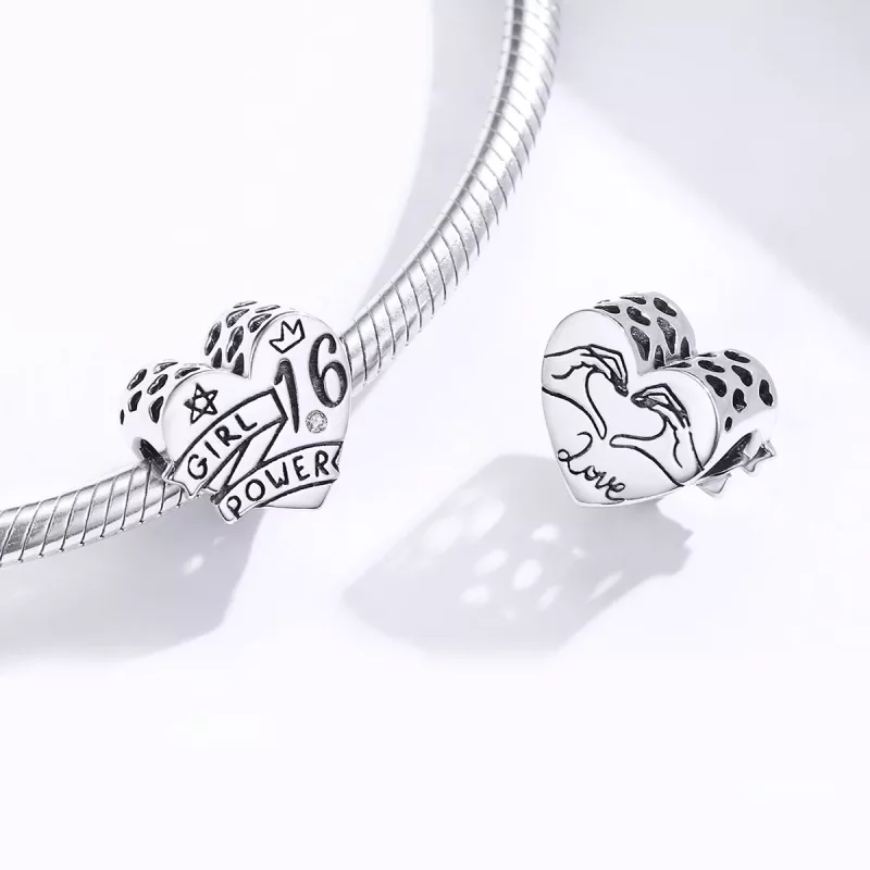 (afbeelding voor) Pandora Style Girl Power Zoet 16 Bedel - SCC1437 - Bekijken 4