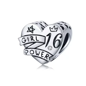 Pandora Style Girl Power Zoet 16 Bedel - SCC1437 (afbeelding voor) Pandora Style Girl Power Zoet 16 Bedel - SCC1437