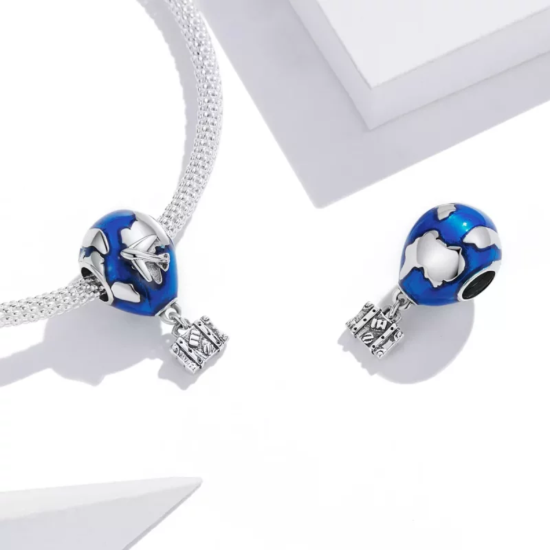 (afbeelding voor) Pandora Style Globetrotter - Heteluchtballon Bedel - SCC2028 - Bekijken 4