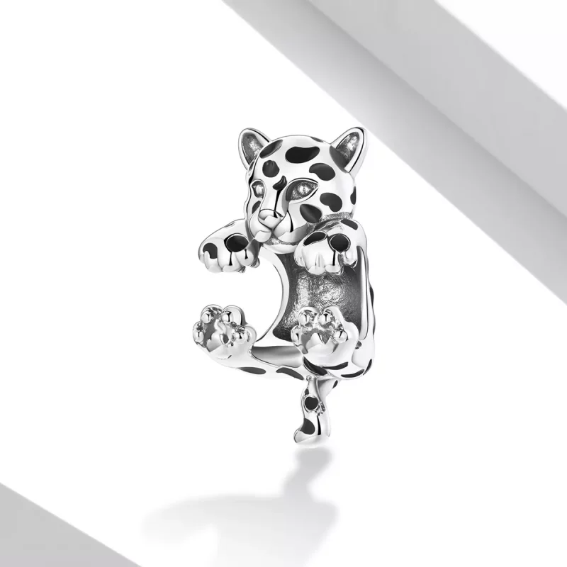 (afbeelding voor) Pandora Style Grappige kleine cheeta Bedel - BSC556 - Bekijken 2