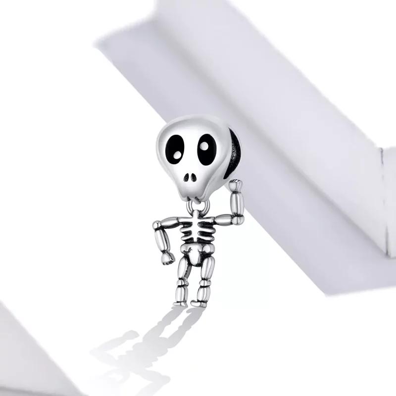 (afbeelding voor) Pandora Style Halloween Schedel Man Bedel - SCC1617 - Bekijken 2