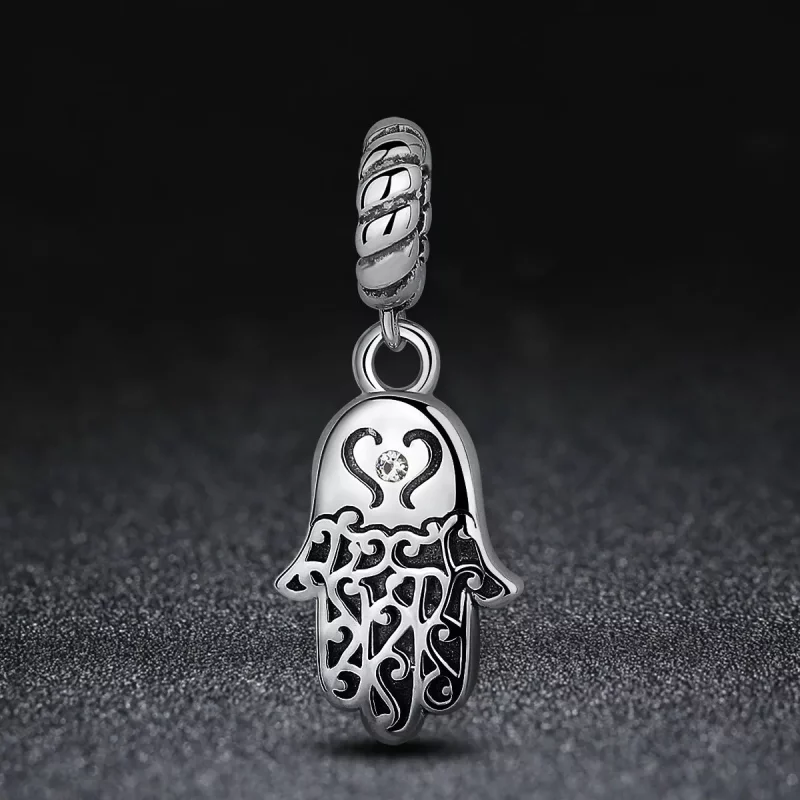 (afbeelding voor) Pandora Style Hamsahand Hangende Bedel - SCC031 - Bekijken 4