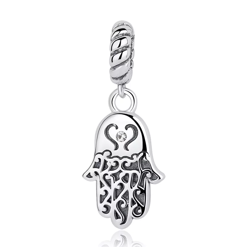 (afbeelding voor) Pandora Style Hamsahand Hangende Bedel - SCC031 - Bekijken 9