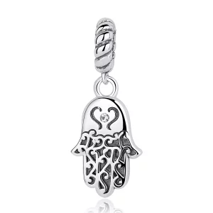(afbeelding voor) Pandora Style Hamsahand Hangende Bedel - SCC031