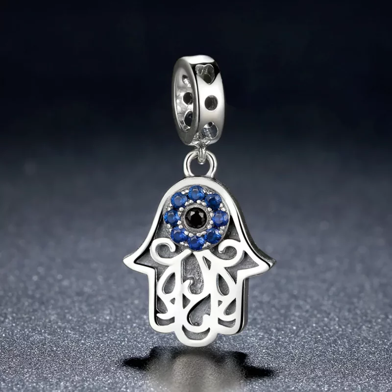 (afbeelding voor) Pandora Style Hamsahand Hangende Bedel - SCC085 - Bekijken 5