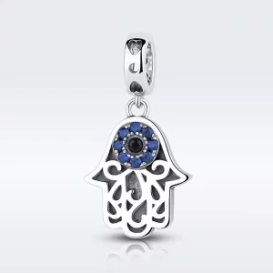 (afbeelding voor) Pandora Style Hamsahand Hangende Bedel - SCC085