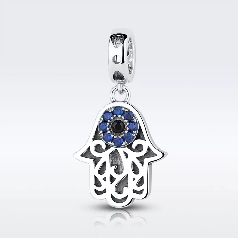 (afbeelding voor) Pandora Style Hamsahand Hangende Bedel - SCC085