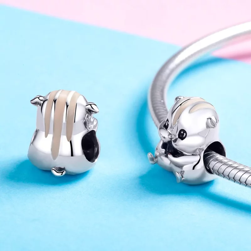 (afbeelding voor) Pandora Style Hamster Bedel - SCC1133 - Bekijken 3