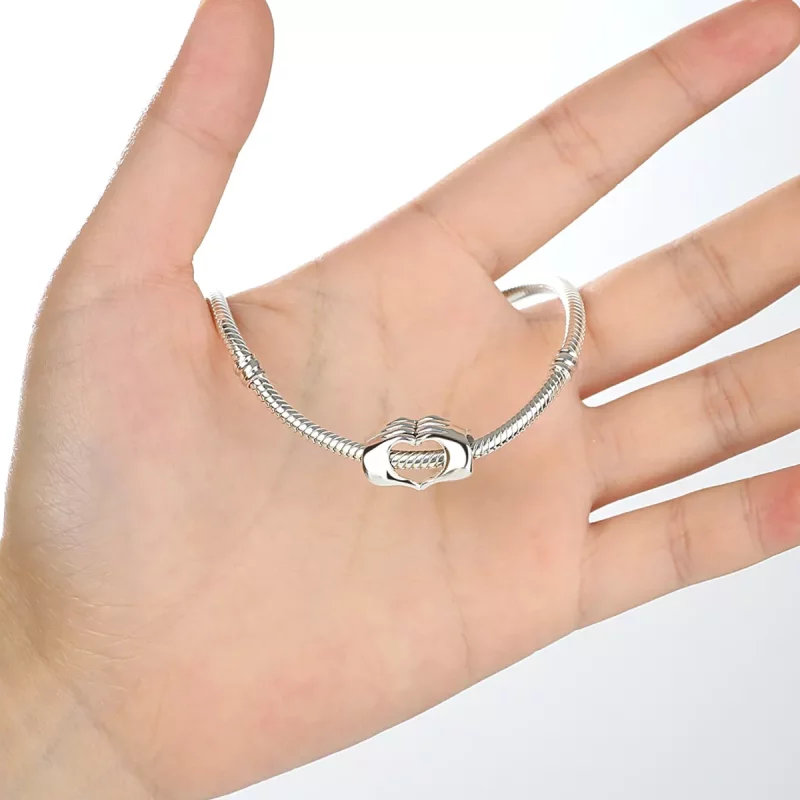 (afbeelding voor) Pandora Style Handen met liefde Bedel - SCC125 - Bekijken 4