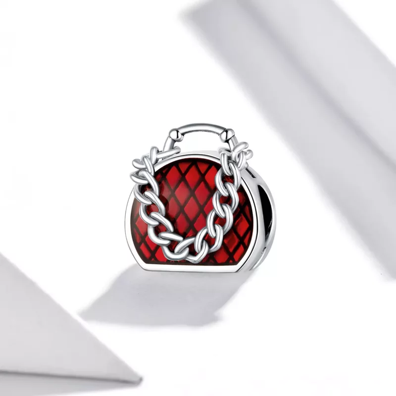 (afbeelding voor) Pandora Style Handtas Bedel - BSC345 - Bekijken 2
