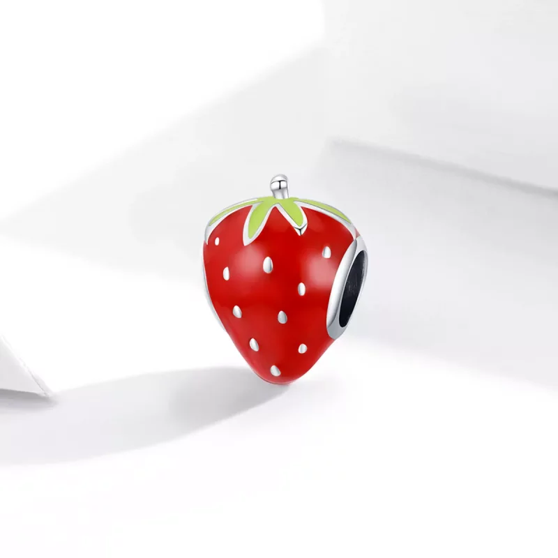 (afbeelding voor) Pandora Style Heerlijke Aardbei Bedel - SCC1839 - Bekijken 2