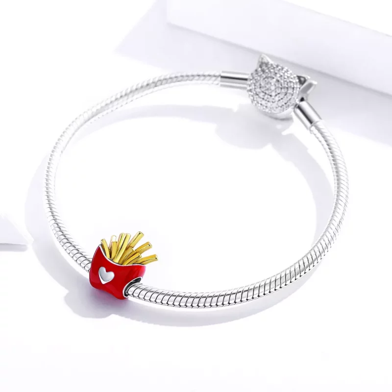 (afbeelding voor) Pandora Style Heerlijke Friet Bedel - SCC1606 - Bekijken 3