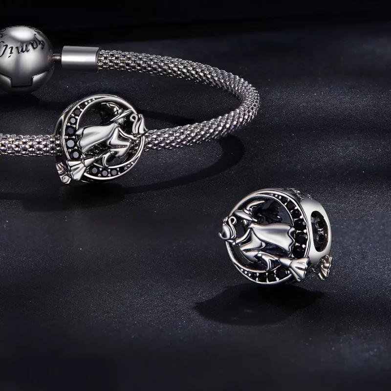 (afbeelding voor) Pandora Style Heks Bedel - SCC2405 - Bekijken 4
