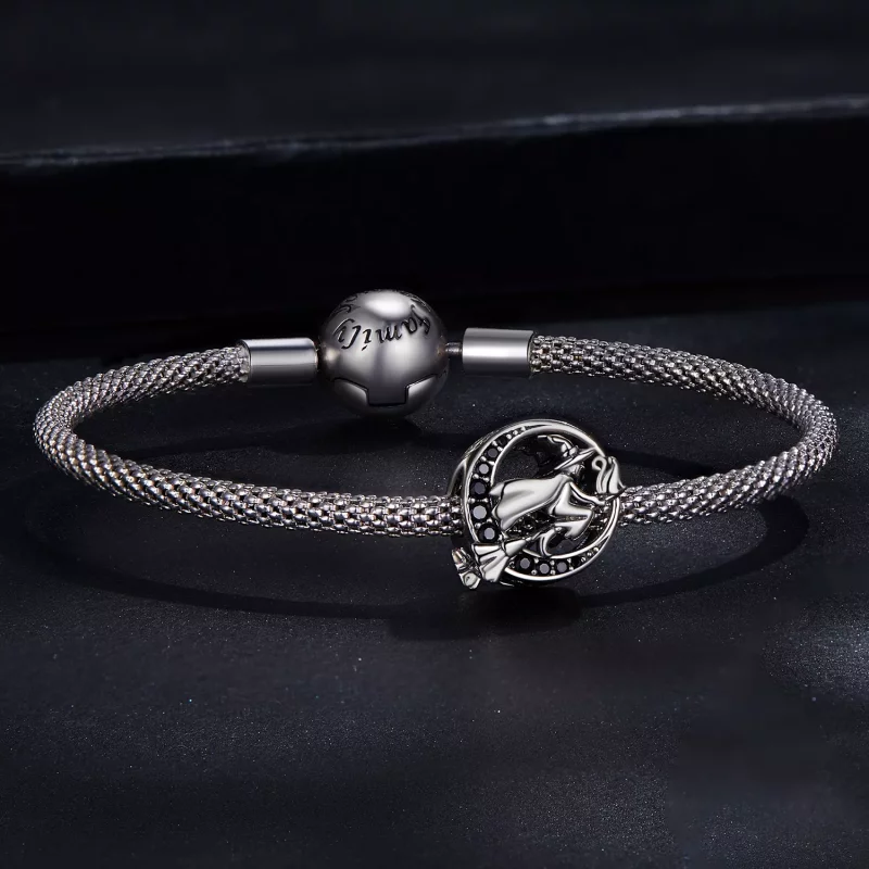 (afbeelding voor) Pandora Style Heks Bedel - SCC2405 - Bekijken 5