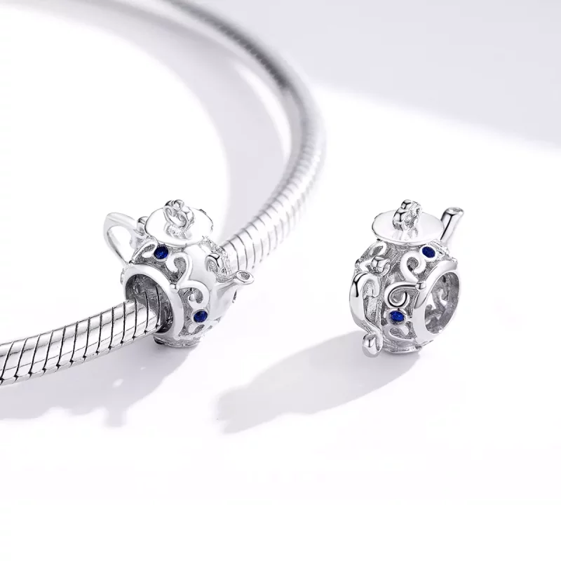 (afbeelding voor) Pandora Style Holle theepot Bedel - BSC274 - Bekijken 4