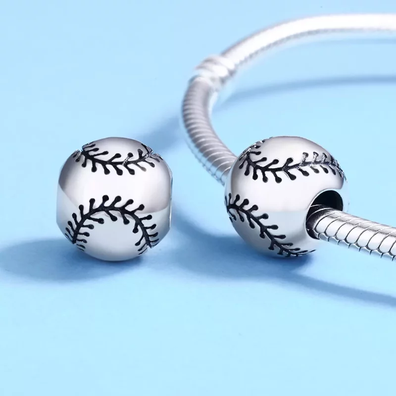 (afbeelding voor) Pandora Style Honkbal Passie Bedel - SCC449 - Bekijken 5