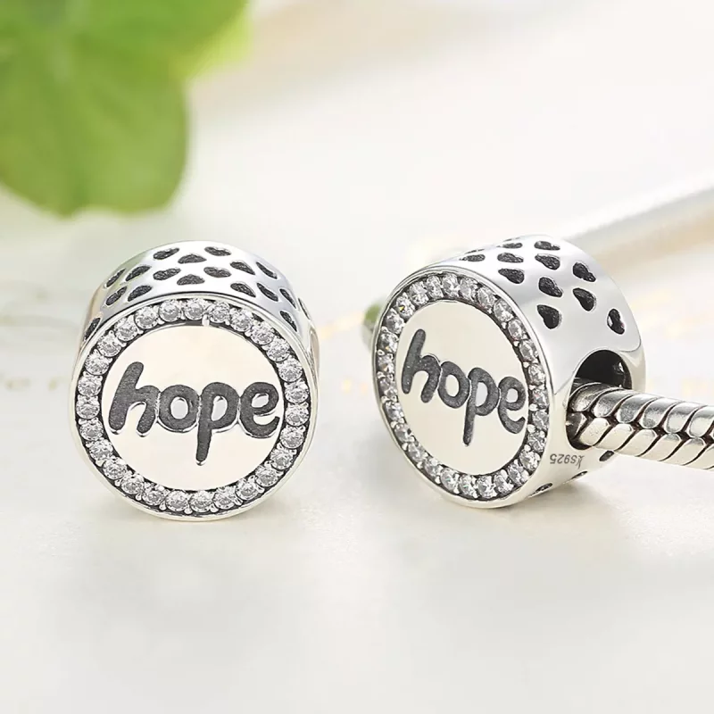 (afbeelding voor) Pandora Style Hoop Bedel - SCC088 - Bekijken 2