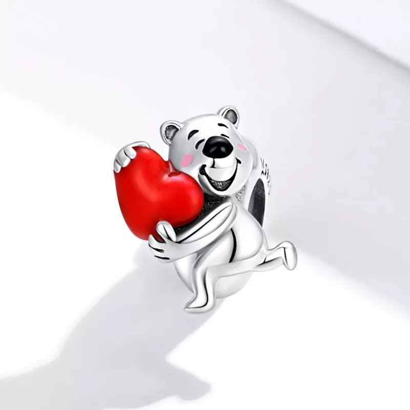 (afbeelding voor) Pandora Style IJsbeer met hart Bedel - SCC1610 - Bekijken 2
