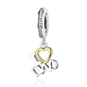 Pandora Style Ik hou van papa Hangende Bedel - SCC052 (afbeelding voor) Pandora Style Ik hou van papa Hangende Bedel - SCC052