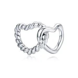 Pandora Style Ineengestrengelde Harten Bedel - SCC1563 (afbeelding voor) Pandora Style Ineengestrengelde Harten Bedel - SCC1563
