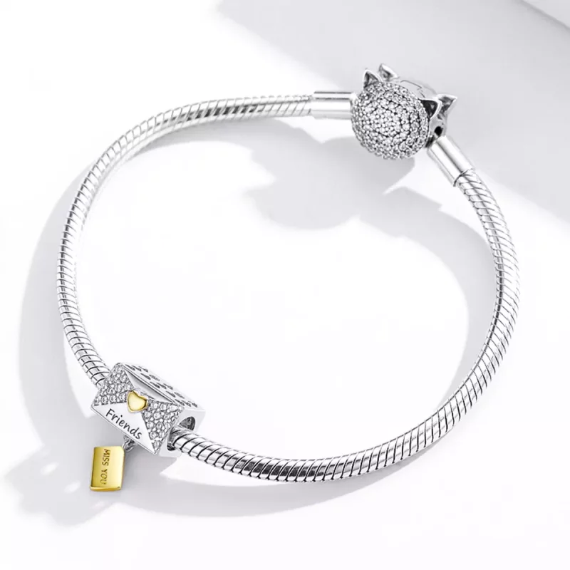 (afbeelding voor) Pandora Style Intimiteit - Envelop Bedel - BSC468 - Bekijken 3