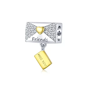 (afbeelding voor) Pandora Style Intimiteit - Envelop Bedel - BSC468