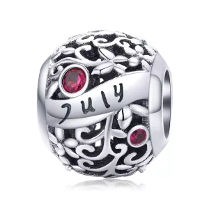 Pandora Style Juli Granaat Geboortesteen Bedel - SCC1385-7 (afbeelding voor) Pandora Style Juli Granaat Geboortesteen Bedel - SCC1385-7