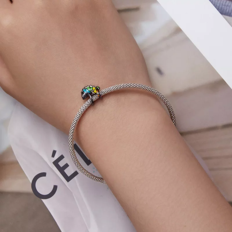 (afbeelding voor) Pandora Style Kameleon Bedel - BSC694 - Bekijken 6