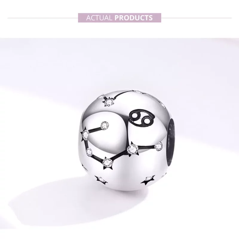 (afbeelding voor) Pandora Style Kanker Bedel - SCC1218-4 - Bekijken 2