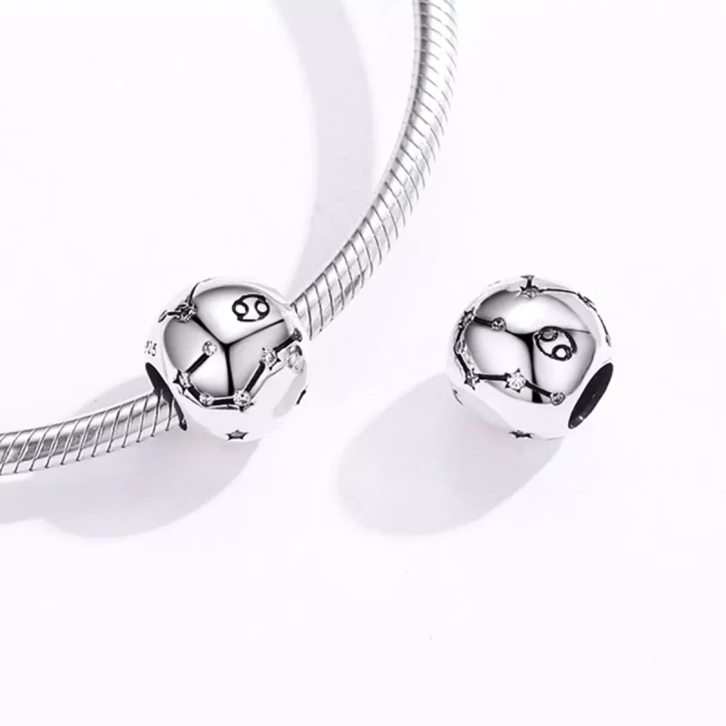 (afbeelding voor) Pandora Style Kanker Bedel - SCC1218-4 - Bekijken 4