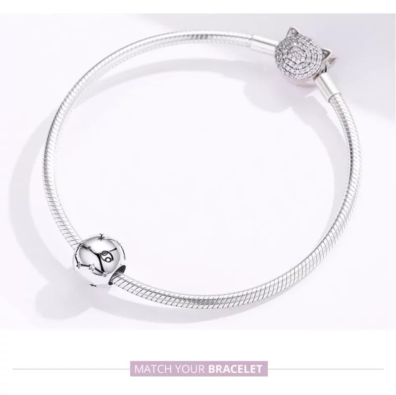 (afbeelding voor) Pandora Style Kanker Bedel - SCC1218-4 - Bekijken 6