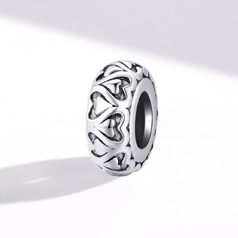 (afbeelding voor) Pandora Style Kant Liefde Spacer Bedel - SCC1949 - Bekijken 2