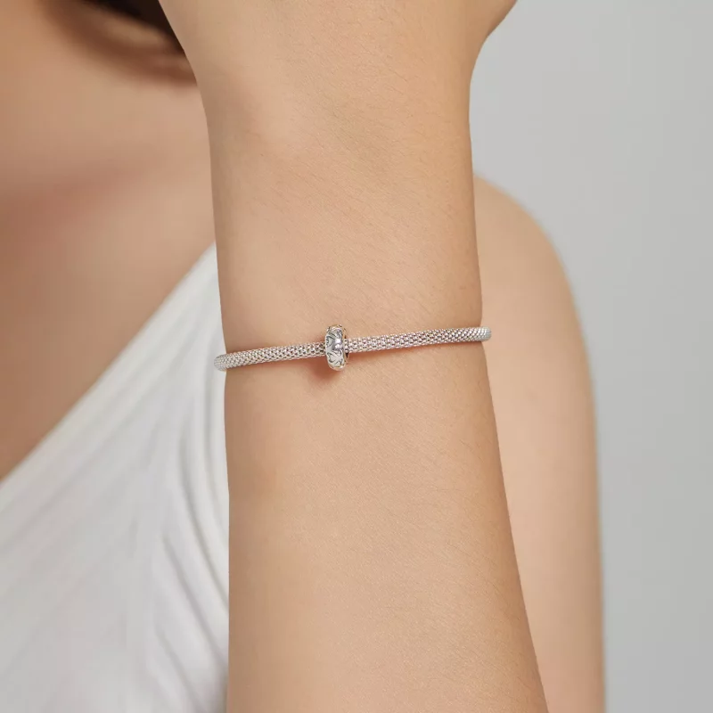 (afbeelding voor) Pandora Style Kant Liefde Spacer Bedel - SCC1949 - Bekijken 5