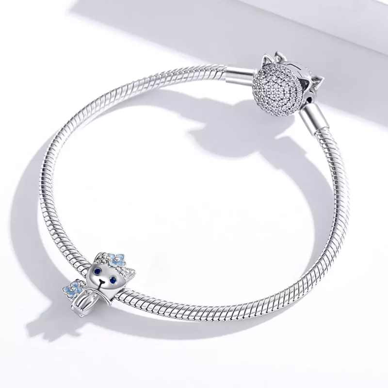 (afbeelding voor) Pandora Style Kat Elf Bedel - BSC394 - Bekijken 3