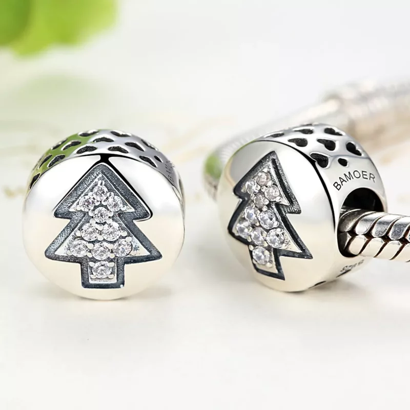(afbeelding voor) Pandora Style Kerstboom Bedel - SCC064 - Bekijken 2