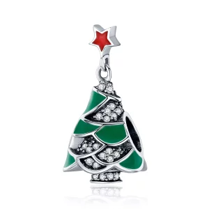 (afbeelding voor) Pandora Style Kerstboom Bedel - SCC307