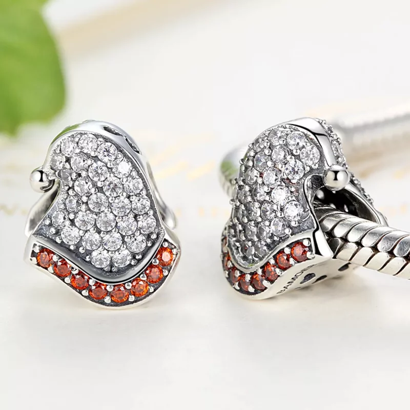 (afbeelding voor) Pandora Style Kerstmuts Bedel - SCC071 - Bekijken 2