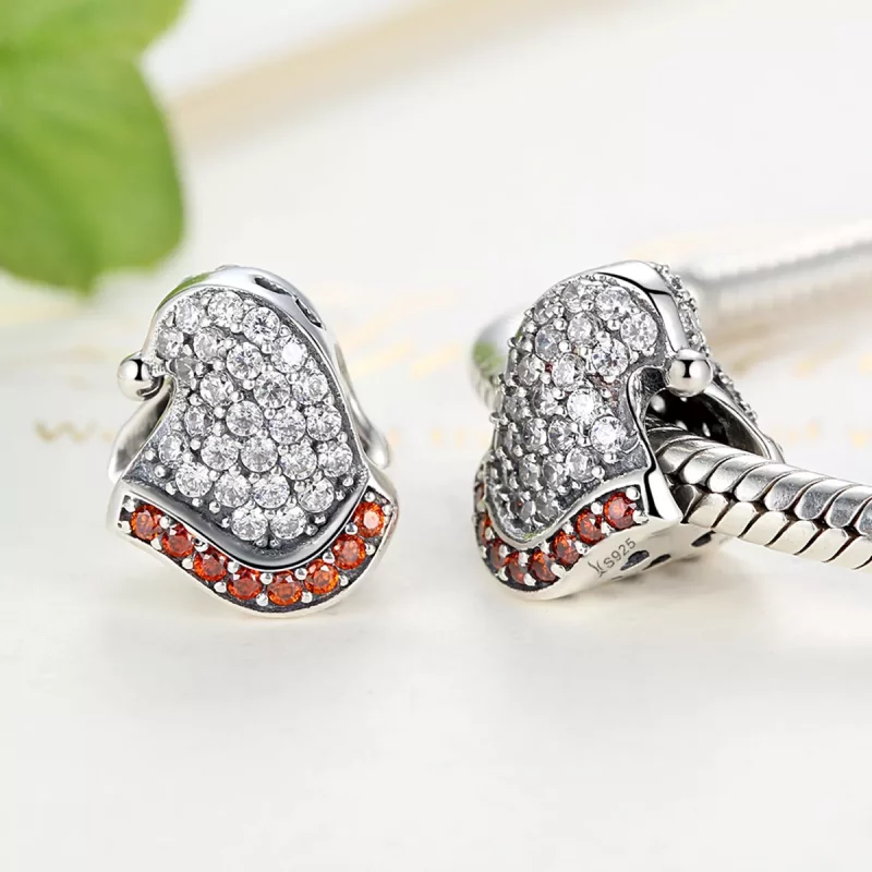 (afbeelding voor) Pandora Style Kerstmuts Bedel - SCC071 - Bekijken 4