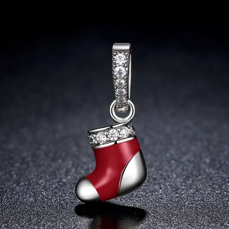 (afbeelding voor) Pandora Style Kerstsokken Hangende Bedel - SCC074 - Bekijken 5