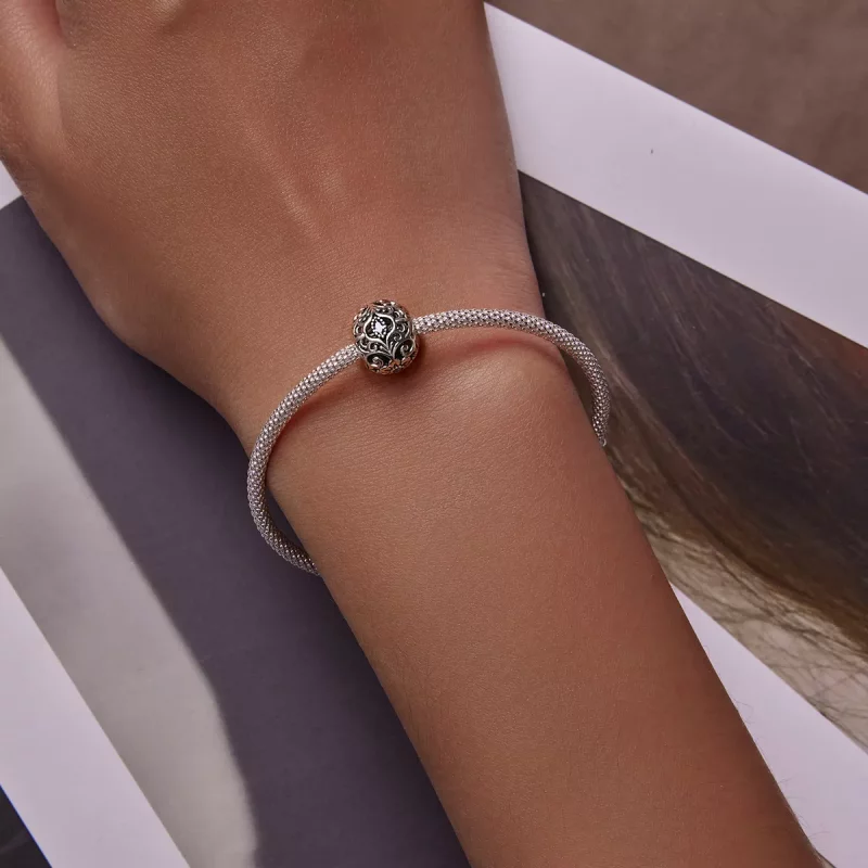 (afbeelding voor) Pandora Style Klassiek patroon Bedel - SCC2183 - Bekijken 5