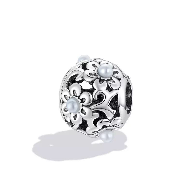 (afbeelding voor) Pandora Style Klassieke bloemen Bedel - SCC2182 - Bekijken 2