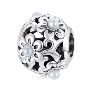 (afbeelding voor) Pandora Style Klassieke bloemen Bedel - SCC2182