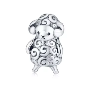 (afbeelding voor) Pandora Style Klein schaap Bedel - BSC187