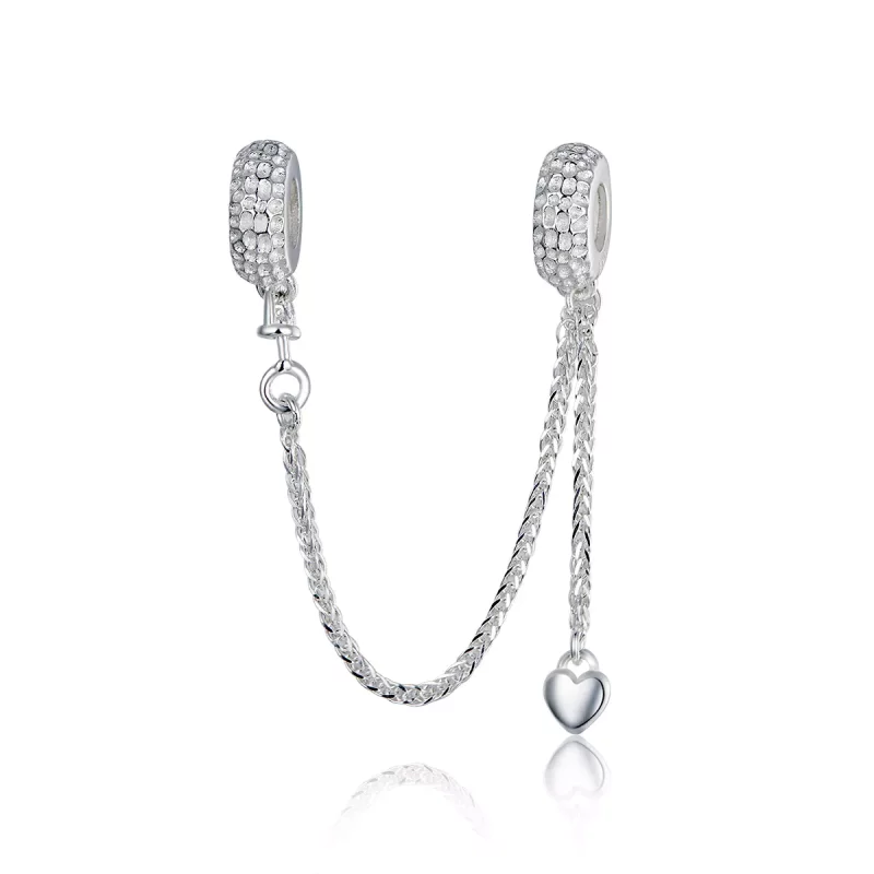 (afbeelding voor) Pandora Style kleine band Veiligheidsketting - SCC1112
